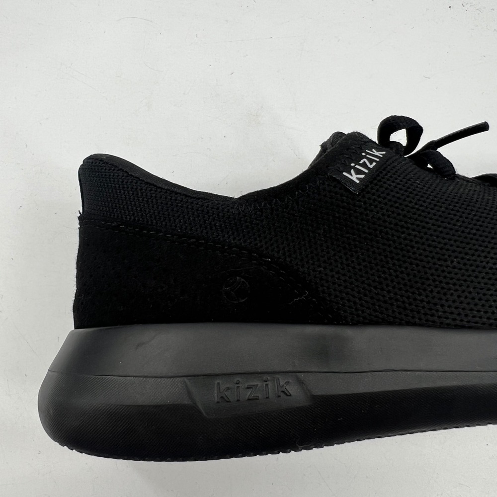 Kizik Athens Sneakers Womens 7.5 Black Hands-Free Knit Comfort Walking Shoes - Picture 5 of 10